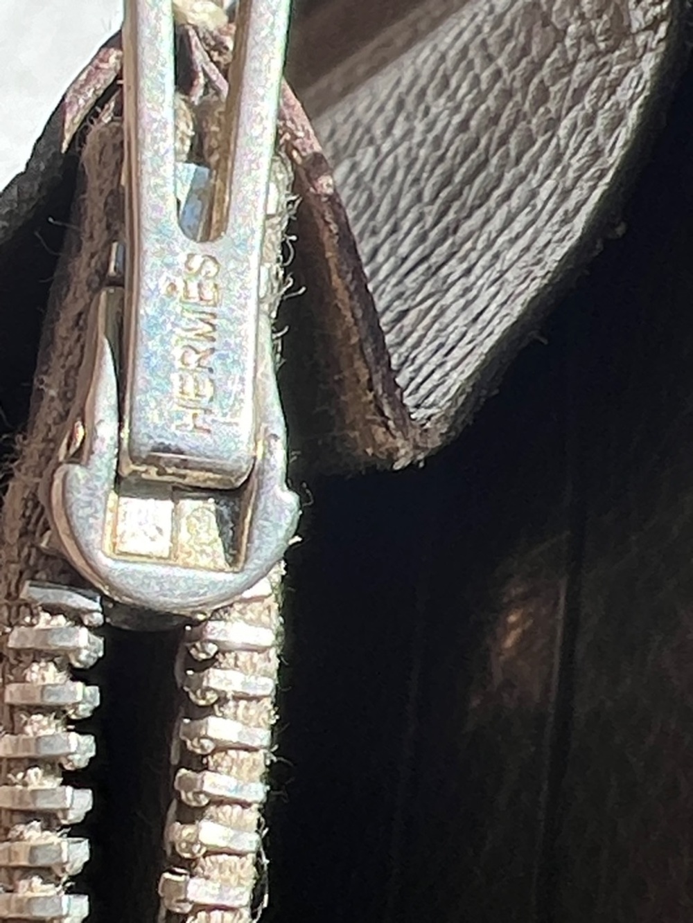 Hermès Vintage Zip-Around Long Wallet (Circa early 2000s)  Collector piece - Picture 10 of 17